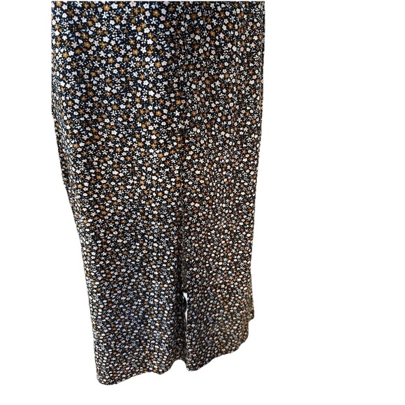 Volcom Juniors Large Floral Print Hey Stone Hey Slit-Front Midi Dress Black Sz S - Picture 3 of 10